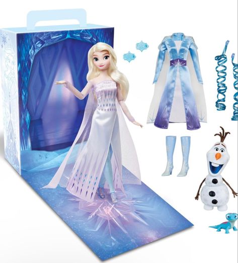 Geometric Snowflake, Elsa Disney, Official Disney Princesses, Glitter Outfit, Elsa Doll, Snowflake Patterns, Anna Disney, Disney Princess Dolls, Princess Toys