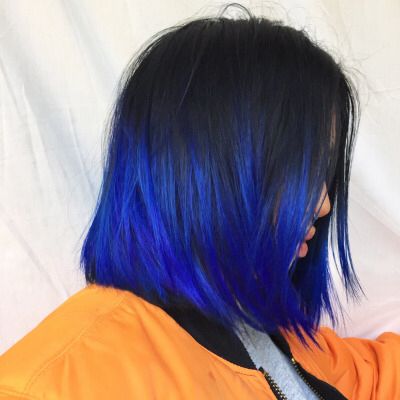 Crazy Colour Hair Dye, Hair Streaks, Short Hair Color, Penteado Cabelo Curto, Hair Color Blue, Dye My Hair, Hair Dye Colors, Hair Color Dark, Cool Hair Color