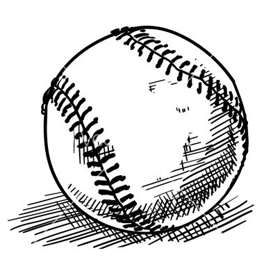 Baseball sketch vector 680874 - by lhfgraphics on VectorStock® Baseball Sketches Drawing, Baseball Doodles, Baseball Sketch, Baseball Drawing, Drawing Baseball, Baseball Illustration, Baseball Drawings, Baseball Tattoos, Baseball Vector