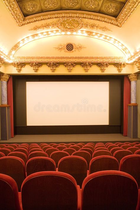 Empty cinema auditorium. With chairs , #affiliate, #cinema, #Empty, #chairs, #auditorium #ad Theatre Seats Aesthetic, Old Movie Theatre Aesthetic, Theatre Auditorium, Centre Stage Movie, Retro Cinema Theatre, Cinema Chairs, Empty Inside, Theatre Interior, Empty Room