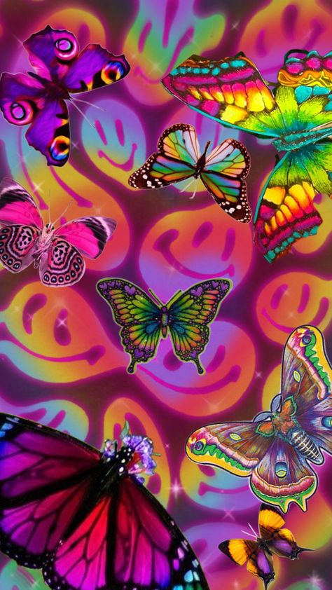 Dye Wallpaper, Barbie Wallpaper, Tie Dye Wallpaper, Trippy Backgrounds, Trippy Iphone Wallpaper, Butterfly Wallpaper Backgrounds, Cute Tattoos For Women, Ipad Wallpapers, Holiday Wallpaper