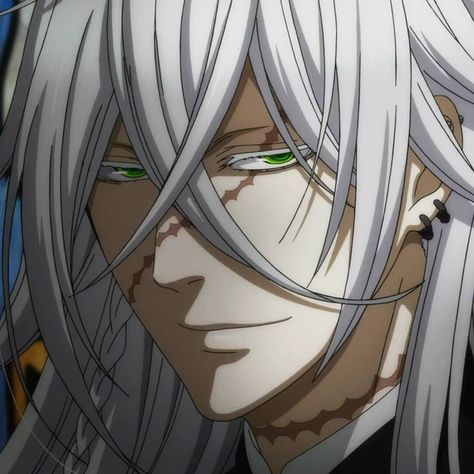 An Anime, White Hair, Green Eyes, Anime Character, Green, Anime, Hair, White, Black