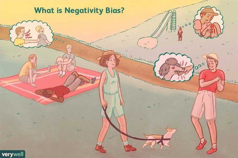 Negative Bias: Why We're Hardwired for Negativity Thinking Errors, Cognitive Bias, Information Processing, Relationship Help, Old Shows, Mental Wellbeing, Bad Things, Negative Self Talk, Continuing Education