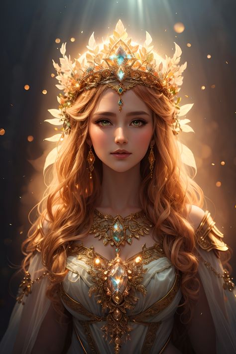 Druid Goddess, Fantasy Queen, Fantasy Princess, Queen Art, Fairytale Fantasy, Fantasy City, Angel Pictures, Fantasy Dress, Travel Videos