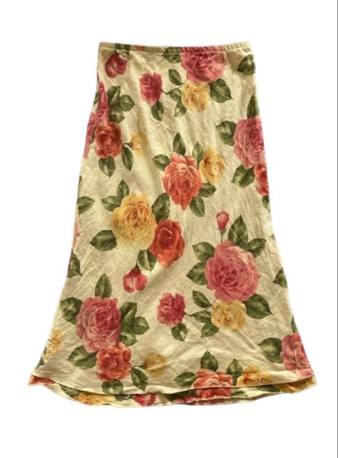 Maxi Skirt Png, Png Skirt, Collage Cutouts, Skirt Png, Roses Png, Skirt Print, Skirt Aesthetic, Vintage Maxi Skirt, Digital Flower