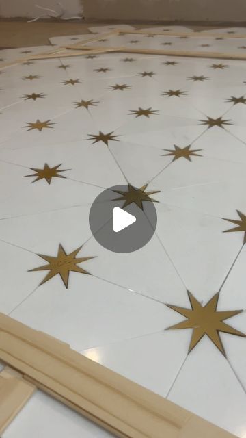 Precision Tile Installations on Instagram: "We were born stars! Wine cellar floor completed with some custom stone laser jet mosaics. 🍷  #floor #marble #stonework #winecellar #custom #tiling #mosaic #tile #construction #details #remodel #reno #interior #design #tilerspride #installation #diy #flooring #mosaicart" Star Tiles, Star Floor Tiles, Star Floor Tiles Bathroom, Star Floor Tiles Kitchen, Star Cross Tile Floor, Star Pattern Tile, Moroccan Star Tile, Inlay Flooring, Star Tile