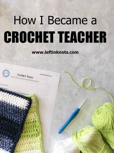 Blogging and selling crocheted items is GREAT but there is also a way you can make money with crochet WITHOUT running your own business. See how I get a little extra income by teaching others how to crochet. Teaching Crochet, Crochet Projects To Sell, Running Your Own Business, Crochet Classes, Crocheted Items, Crochet Tips, Crochet Business, Lesson Planning, Tunisian Crochet