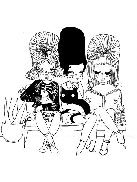 Waiting room valfre coloring page Coloring Pictures Aesthetic, Pinup Coloring Pages, Valfre Art, Aesthetic Coloring Pages, Tumblr Coloring Pages, Super Mario Coloring Pages, Spiderman Coloring, Artsy Pictures, Coloring Page Ideas