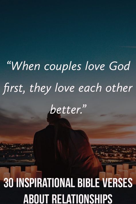 "When couples love God first, they love each other better." Christian Couple Quotes, Verses About Relationships, Biblical Love Quotes, Anniversary Quotes For Parents, Bible Verses About Relationships, Christian Love Quotes, Christ Centered Relationship, Godly Relationship Quotes, Bible Quotes About Love