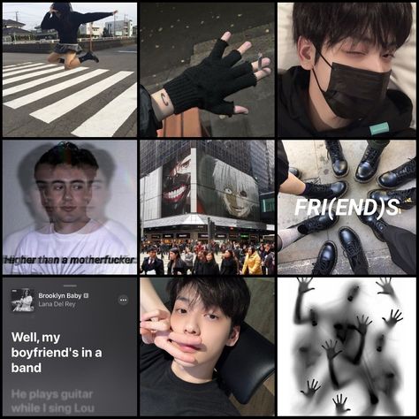 Txt Instagram Highlight Cover, Txt Moodboard, Rp Tema, Profile Ig, Brooklyn Baby Lana Del Rey, Insta Layout, Rp Ideas, Instagram Theme Feed, Aesthetic Boys