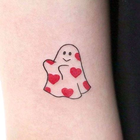 Cool Little Tattoos, Sharpie Tattoos, Ghost Tattoo, Shape Tattoo, Doodle Tattoo, Cute Little Tattoos, Cute Tiny Tattoos, Cool Small Tattoos, Small Hand Tattoos