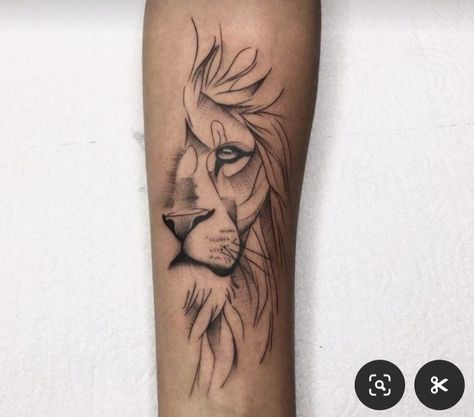 Half Lion Head Tattoo For Women, Simple Lion Head Tattoo, Half Lion Tattoo Men, Half Lion Head Tattoo, Simple Lion Tattoo Men, Lion Side Tattoo, Half Lion Face Tattoo, Lion Of Judah Tattoo For Women, Half Lion Tattoo