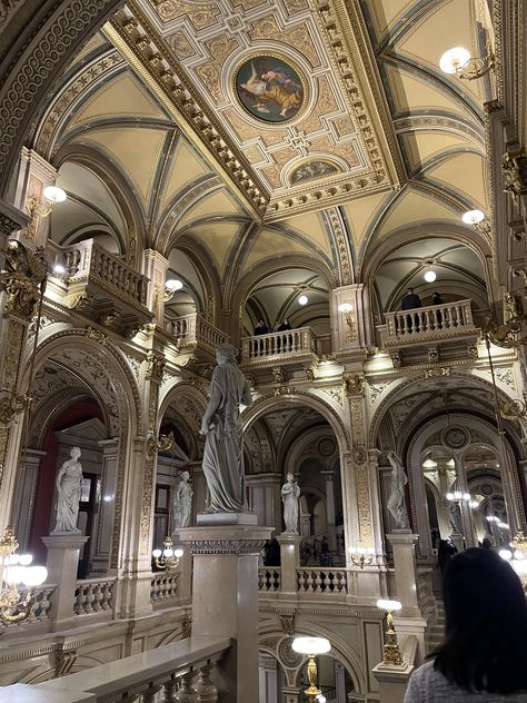 Illuminated façade of Vienna's Opera House against the night sky, evoking a sense of theatrical allure. Vienna Opera House, The Opera, Ballet Dancers, Tag A Friend, The Stage, Vienna, Opera House, Opera, Dancer