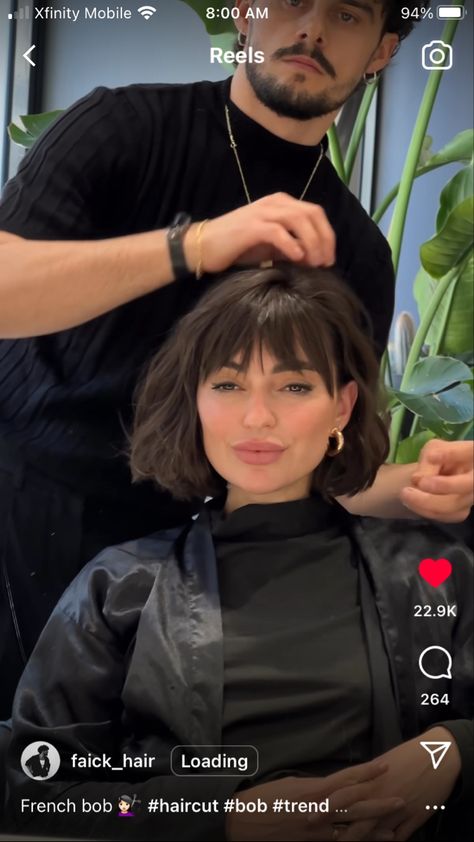 Wellness Corner, Best Bangs, Short Hairstyles Ideas, French Bob, Shag Haircuts, Bangs With Medium Hair, Short Shag, Hairstyles For Layered Hair, Hair Inspiration Short