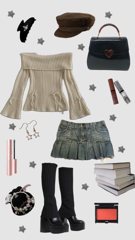 Outfit With Gloves, October Outfit Ideas, Balletcore Fashion, Downtown Outfits, 2000s Fashion Outfits, Swaggy Outfits, Fashion Mistakes, Really Cute Outfits, Kpop Outfits