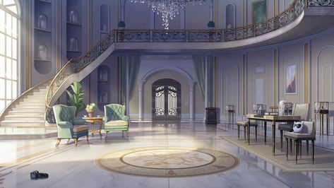 Gacha Backgrounds Outside, Anime Houses, Royal Background, Castle Rooms, Anime House, Episode Interactive Backgrounds, Episode Backgrounds, Fantasy Rooms, Fantasy Background