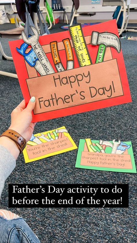 Fathers Day Crafts Preschool, Kids Fathers Day Gifts, Diy Father's Day Crafts, Prek Crafts, Fathers Day Art, Father's Day Activities, Craft Easy, Preschool Gifts, Diy Father's Day Gifts