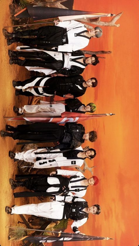 Ateez Group Photo, Ateez Wallpaper, Photo Grouping, Group Photo, Group Photos, Wallpaper Pc, Photo Wallpaper, Desktop Wallpaper, Geometric Tattoo