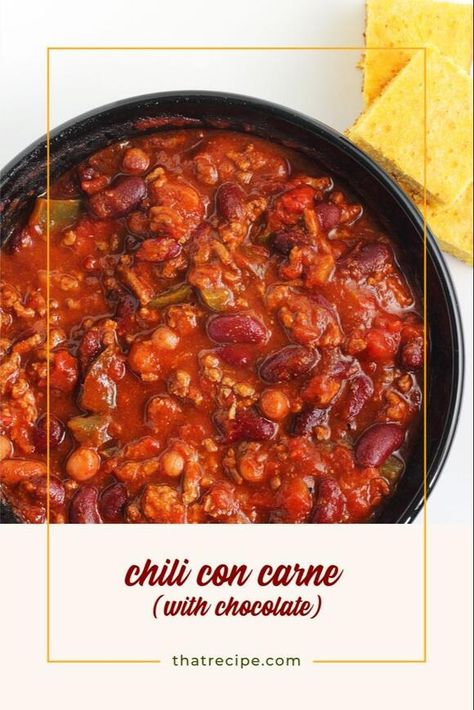 Chocolate-infused Chili con Carne: Add Depth to Your Recipe - NewsBreak Peach Pork Chops, Cinnamon Apple Chips, Spicy Chocolate, Chicken Mole, Healthy Snack Options, Beef Chili, Unsweetened Chocolate, Roasted Butternut, Roasted Butternut Squash