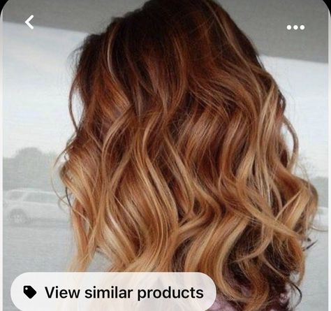 Red And Blonde Hair, Red And Blonde, Chocolate Brown Hair Color, Perfect Hair Color, Brunette Balayage Hair, Hair Balayage, Trendy Hair Color, Balayage Brunette, Brown Blonde Hair