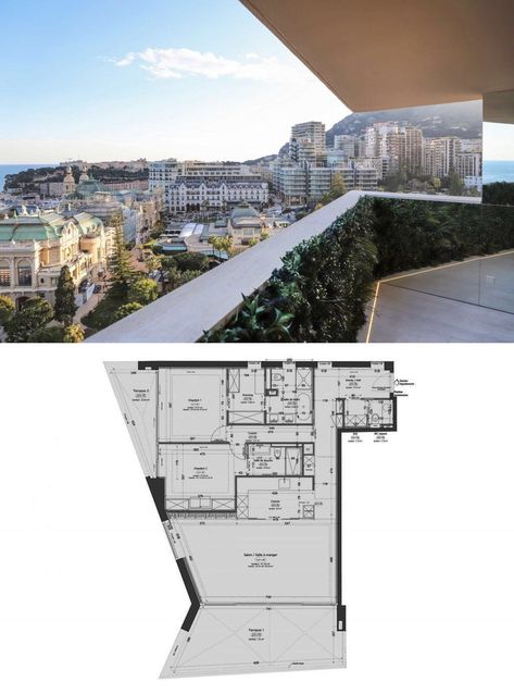 Monaco Apartment Luxury, Monaco Apartment Exterior, Monaco Apartment Aesthetic Interior, Monte Carlo Apartment, Monaco House Interior, Monaco Apartment Interior, Matterport Monaco, Monaco Apartment Aesthetic, Monte Carlo House