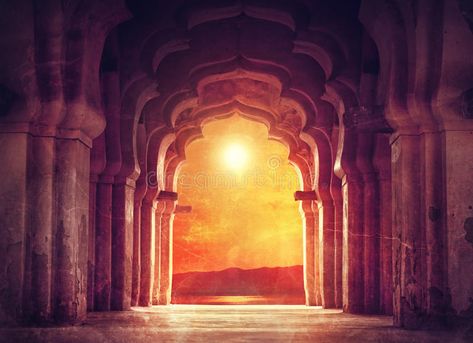 Arches Wallpaper, Old Temple, Temple India, Red Background Images, Wallpaper Wall Decor, India Photography, Pichwai Paintings, Wallpaper Walls Decor, Custom Wall Murals