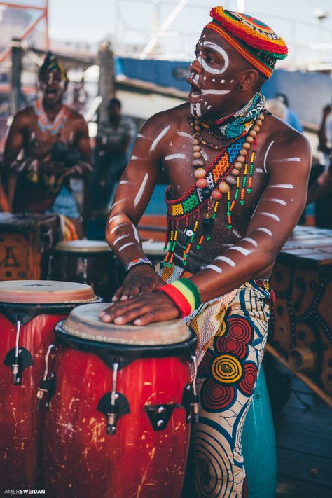 Tribal music, Cape Town Music Image, Nigerian Culture, Africa Art Design, Afro Dance, African Dance, African Spirituality, Give Peace A Chance, African Art Paintings, Africa Do Sul