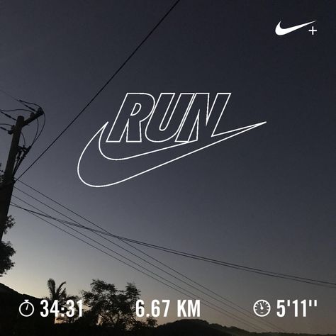 Ran 6.67 kilometres with Nike⁠+ Run Club - nice run and felt good #justdoit #leaderboard #nikerunclub #gettingstronger #poundingthatpavement #feltgood Running Icon Aesthetic, Run Club Aesthetic, Running Poster, Nike Run Club, Running Posters, Run Club, Clubbing Aesthetic, Running Club, Fun Run