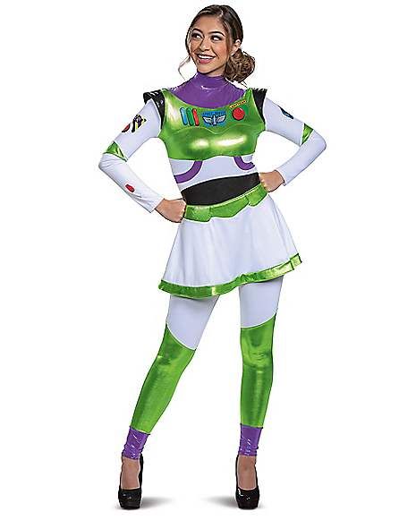 Adult Buzz Lightyear Jumpsuit Costume - Toy Story 4 - Spirithalloween.com Disfraz Buzz Lightyear, Buzz Costume, Buzz Lightyear Halloween Costume, Disfraz Toy Story, Lightyear Costume, Buzz Lightyear Costume, Spirit Halloween Costumes, Toy Story Halloween, Jumpsuit Costume