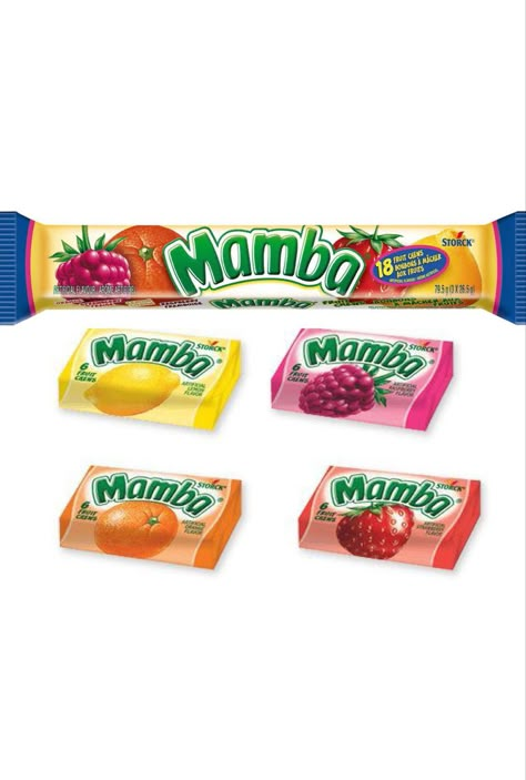 Mamba Mamba Candy, Candy Room, Candy Paper, Gimme Some Sugar, Gummy Candies, I Want Candy, Candy Bars, Fruit Flavored, Starter Pack