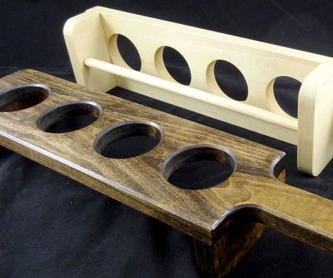 Beer Flight Holder, Beer Flight Tray, Beer Flight Paddle, Flight Boards, Flight Board, Beer Flight, Diy Beer, Beer Holders, Beer Tasting