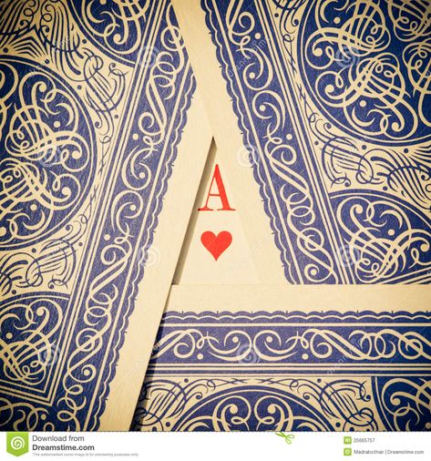 Photo about Arranged playing cards showing the backside with free space in the middle where you can see an ace of hearts. Image of cards, game, vignette - 25665757 Playcards Designs, Artistic Portrait Photography, Hearts Playing Cards, Ace Card, Yearbook Themes, Cards Game, Object Photography, Card Photography, Ace Of Hearts