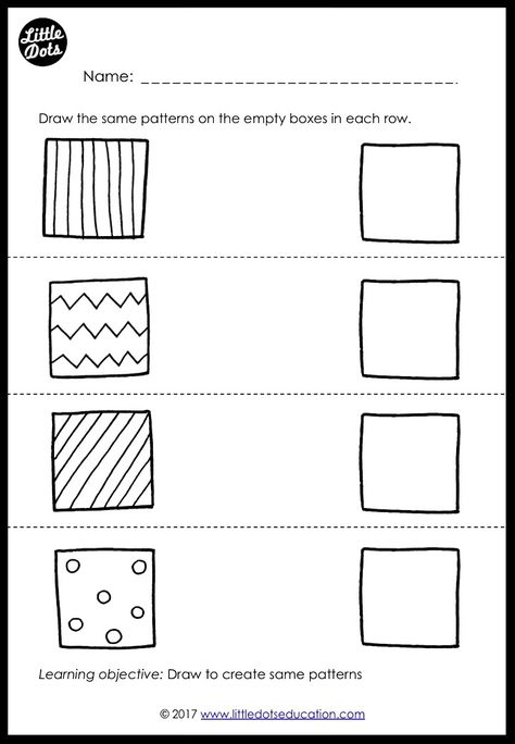 Preschool Patterns Matching Worksheets and Activities Preschool Pattern Worksheets, Preschool Activity Sheets, Preschool Patterns, Worksheet For Preschool, Pattern Worksheet, Matching Worksheets, Homeschool Preschool Activities, Pattern Activities, Pre Writing Activities