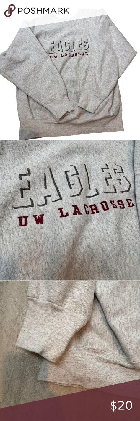 Vintage UW La Crosse Eagles crewneck sweatshirt College House