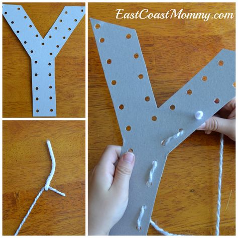 Yo Yo Crafts Preschool, Letter Y Crafts For Toddlers, Letter Y Crafts For Preschool, Holiday Crafts Preschool, Playschool Activities, Lollipop Crafts, Letter Y Crafts, Panda Room, Kids Letters