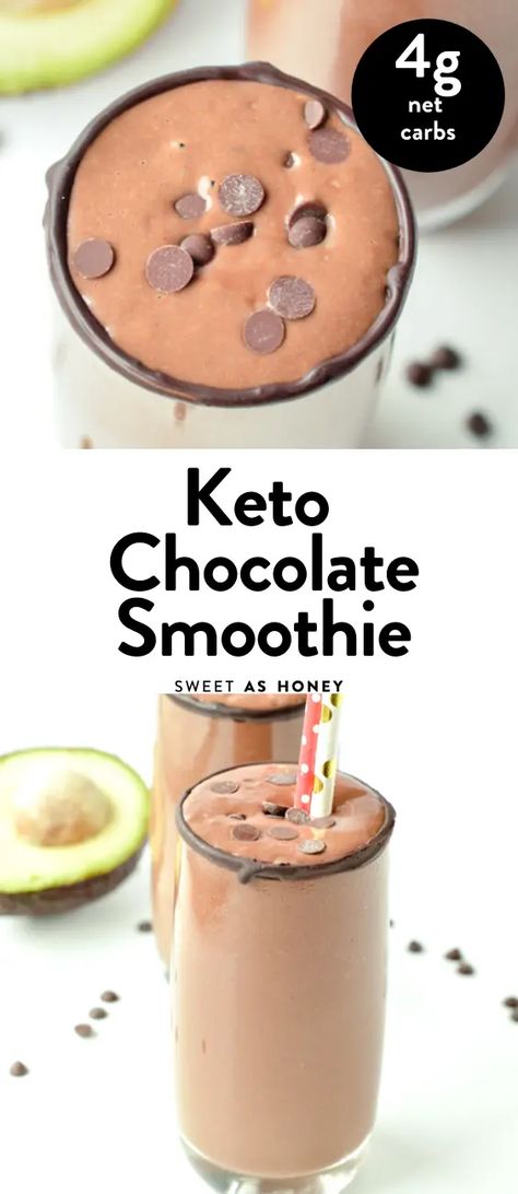 Keto Breakfast For Beginners, Keto Chocolate Smoothie, Easy Keto Lunches For Work, Easy Keto Breakfast Casserole, Keto Lunch On The Go, Sugar Free Truffles, Dairy Free Milkshake, Keto Protein Powder, Chocolate Avocado Smoothie