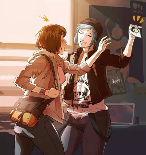 Life Is Strange | Max Caulfield & Chloe Price - Give That Back! Kurama Susanoo, Life Is Strange Wallpaper, Life Is Strange Fanart, Dontnod Entertainment, Arcadia Bay, Life Is Strange 3, Max And Chloe, Chloe Price, Creepypasta Characters