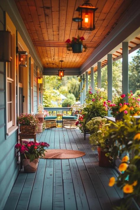 Fresh Front Porch Ceiling Ideas to Inspire You Hardie Board Porch Ceiling, Covered Porch Ceiling Ideas, Cabin Front Porch Ideas, Front Porch Ceiling Ideas, Porch Ceiling Colors, Porch Ceiling Design, Wood Porch Ceiling, Covered Front Porch Ideas, Porch Ceiling Ideas