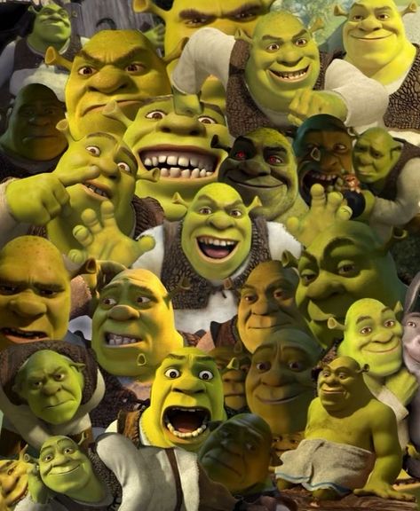 Shrek Wallpaper Iphone, Shrek Collage, Iphone Meme, Holiday Iphone Wallpaper, Shrek, Wallpaper Iphone, Iphone, Green