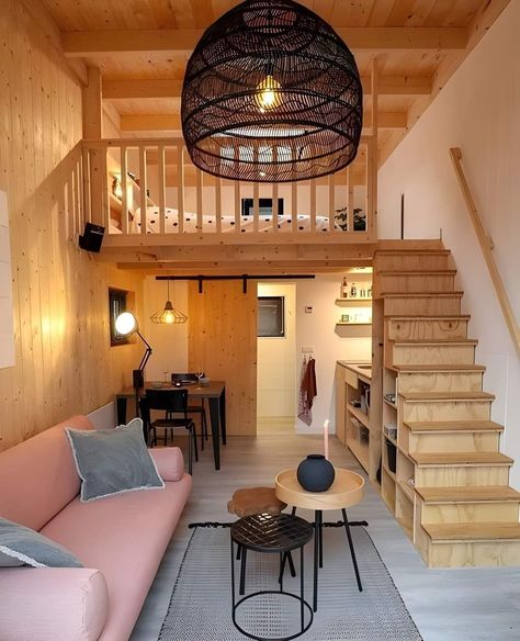 Design Casa Piccola, Tiny House Builders, Tiny House Interior Design, Tiny House Loft, Best Tiny House, Tiny House Inspiration, House Loft, Tiny Home Ideas, Modern Tiny House