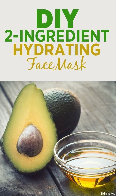 DIY 2-Ingredient Hydrating Face Mask Homemade Avocado Face Mask, Avocado Face Mask, Tumeric Face Mask, Acne Face Mask, Hydrating Face Mask, Green Tea Mask, Face Scrub Homemade, Face Mask Recipe, Proper Skin Care