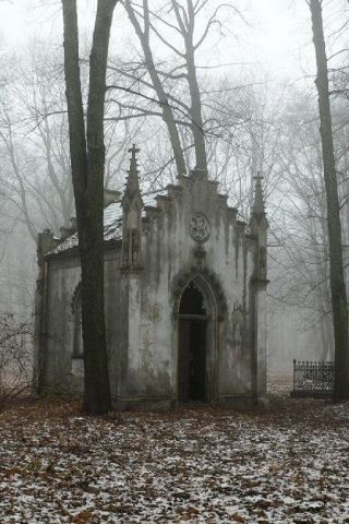 abandoned church Abandoned Churches, Abandoned Church, Spooky Places, Old Cemeteries, Abandoned House, Old Churches, 다크 판타지, Abandoned Mansions, Haunted Places