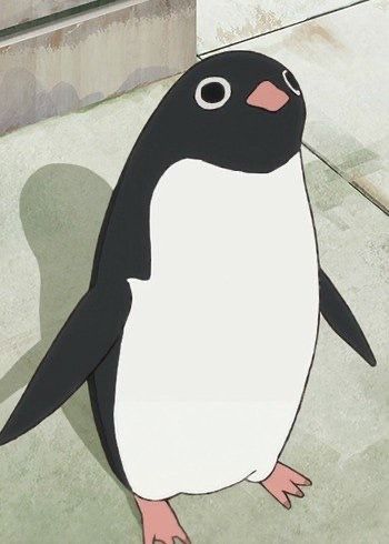 Penguin Highway Poster, Pingu Drawing, Pinguin Aesthetic, Penguin Character Design, Wallpaper Penguin, Silly Penguin, Cute Penguin Drawing, Anime Penguin, Penguin Aesthetic