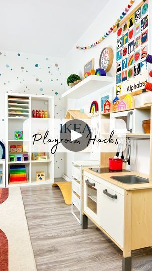 46K views · 2.4K reactions | Transform your playroom with these awesome IKEA hacks! 🛠️✨ Here are the details!⬇️

🔹Magnetic Wall - Use IKEA SVENSÅS memo board. Attach with command picture hanging strips.
🔹Trofast Table - Use the IKEA LINNMON tabletop and attach with gorilla glue or command picture hanging strips (if you want to remove it)
🔹Kallax - Use IKEA KALLAX inserts. Different ones are available depending on your country
🔹Trofast Bins - Use wall decals to make them match your room!

Let me know which one you would use!
.
.
.
.
.
#ikeaplayroom #ikeakids #ikeakidsroom #ikeahome #ikeahack #ikeaideas #ikeadecor #ikeakallax #kallax #trofast #playroom #kidsplayroom #toddlerplayroom #playroomideas #playroomgoals #playroomdecor #playroominspo #playroomdesign #playroominteriors #kidsorgan Trofast And Kallax Together, Ikea Trofast Playroom, Ikea Kallax Playroom, Ikea Kallax Inserts, Trofast Table, Kallax Playroom, Kallax Inserts, Trofast Playroom, Kallax Kids Room