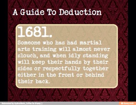 A Guide to Deduction A Guide To Deduction, The Science Of Deduction, How To Read People, Story Writing, The More You Know, Psychology Facts, Body Language, Writing Inspiration, Writing Tips