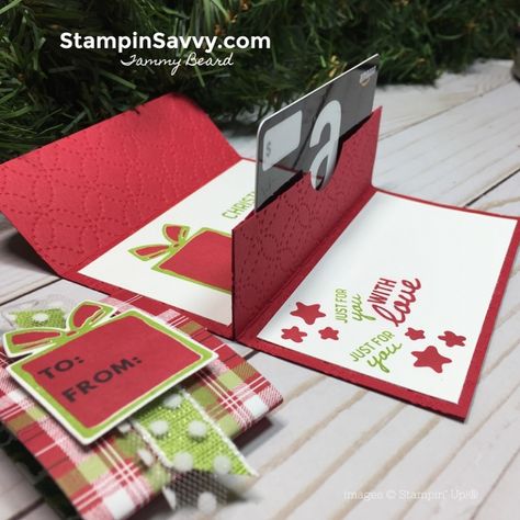 pop up gift card holder, nothing sweeter, stampin up, stampin savvy, tammy beard Pop Up Gift Card Holder, Pop Up Gift Card, Pop Up Gift, Gift Card Holder Template, Card Holder Diy, Gift Card Holder Diy, Gift Cards Money, Christmas Gift Card Holders, Diy Gift Card