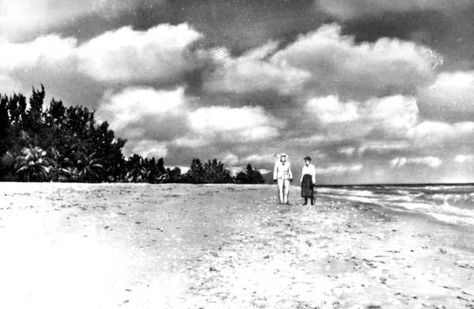 Tourists shelling -Sanibel Island, Florida 1930's Shell Key Island Florida, Black Seminoles Florida, Haulover Beach Florida, Sanibel Island Shell Art, Sanibel Island Shells, Sanibel Island Florida, Sea Resort, Captiva Island, Beach Condo