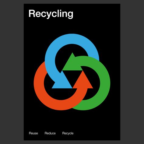 A few lines, one world: Gary Anderson and the Universal Recycling Symbol | It's Nice That Gary Anderson, Recycle Design, Recycle Logo, Recycle Symbol, Eco Logo, Sun Logo, Conference Design, Folder Design, Its Nice That