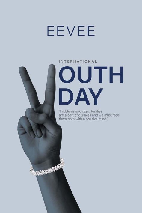 Youthful Elegance, Captured in Silver: Eevee Jewellery Wishes You a Radiant Youth Day! #Youthday2023 #eevee #internationalyouthday International Youth Day, Youth Day, Positive Mind, Interactive Design, Our Life, Mindfulness, Branding, Silver