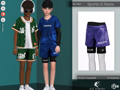 The Sims Resource - Sports 01 Pants Sims 4 Boy Cc Clothes, Boy Clothes Sims 4 Cc, Sims 4 Cc Kids Clothing Boys, Sims 4 Men Clothing, Sims 4 Male Clothes, Sims 4 Traits, Boys Designer Clothes, Sims 4 Cc Kids Clothing, The Sims 4 Pc